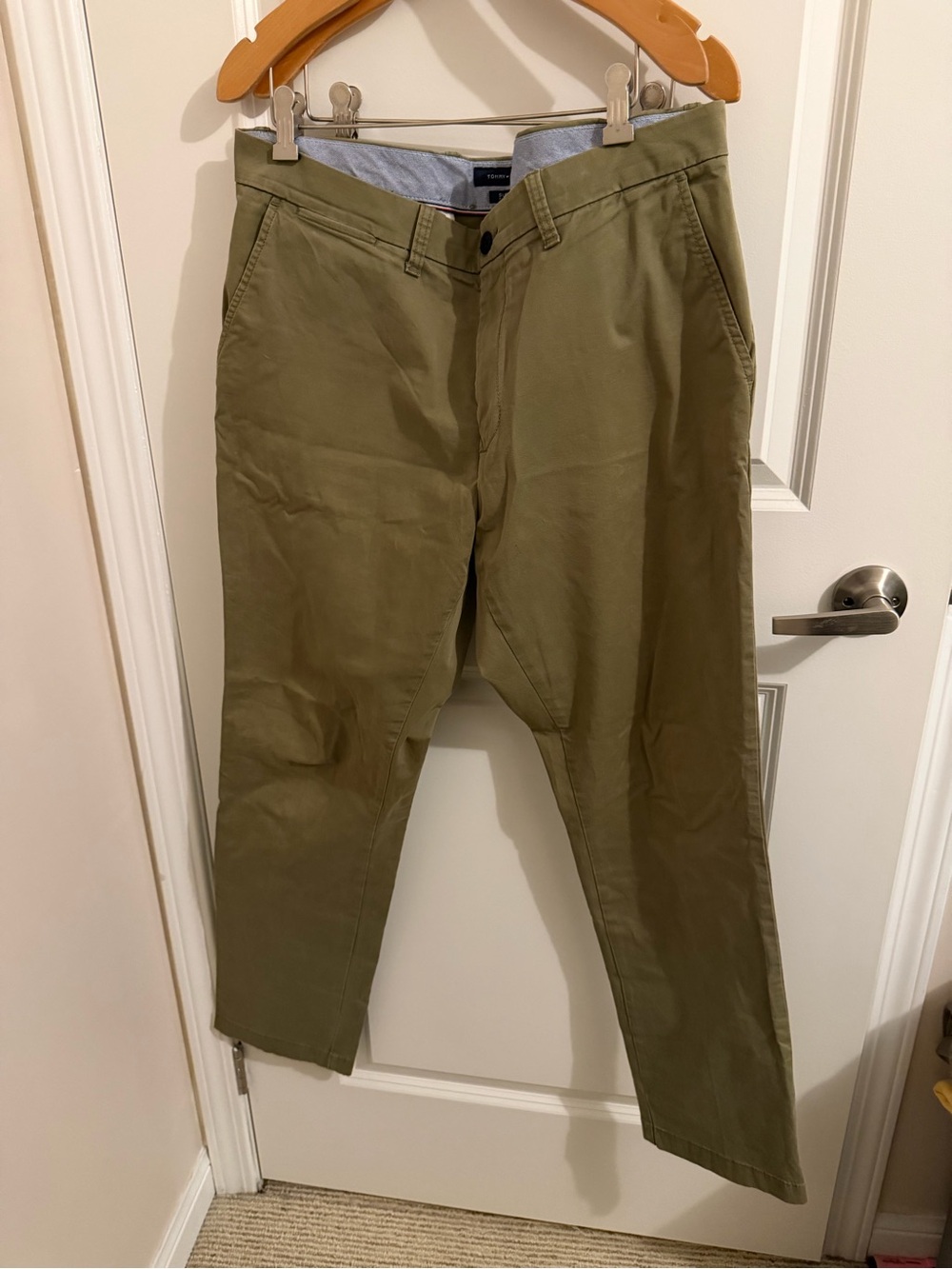 Tommy Hilfiger Olive Chino Pants
